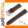 Vintage Leather Watchband for 22mm and 20mm Watches