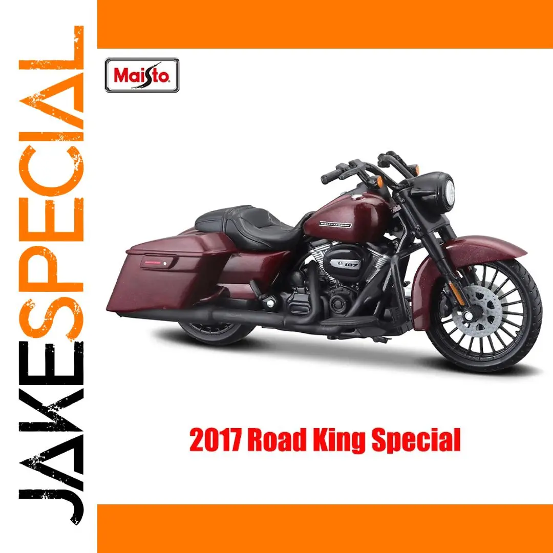Maisto 1:18 Diecast Harley-Davidson Road King 1 Maisto 1:18 Diecast Harley-Davidson Road King