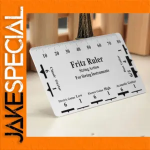 Fritz Ruler Guitar String Height Measurement Tool