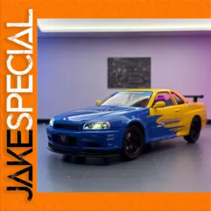 Nissan Skyline Ares GTR R34 Diecast Model 1:24