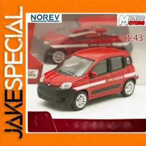 Diecast Scale 1:43 Fire Rescue Panda Model