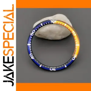 Gradient Blue Orange Bezel Insert for SKX 6105 6309