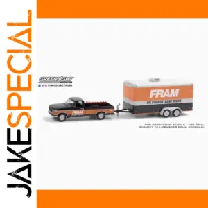 1:64 Scale 1994 Ford F-150 XLT Truck & Trailer
