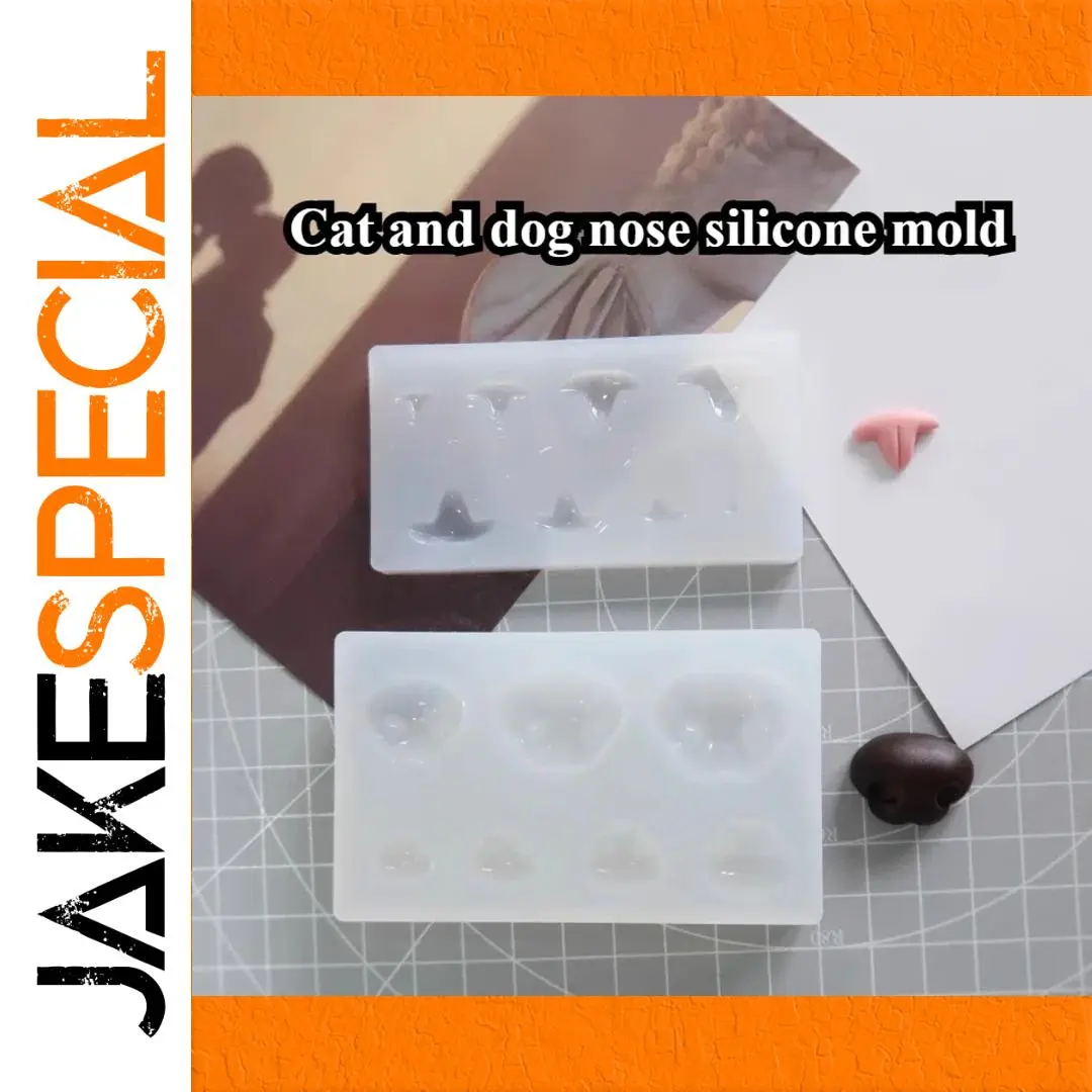 Animal Nose Mold Set for Felt Crafting 1 Animal Nose Mold Set for Felt Crafting