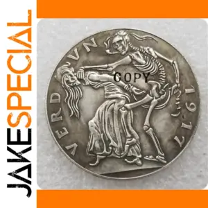 1917 Replica Skeleton Coin for Collectors