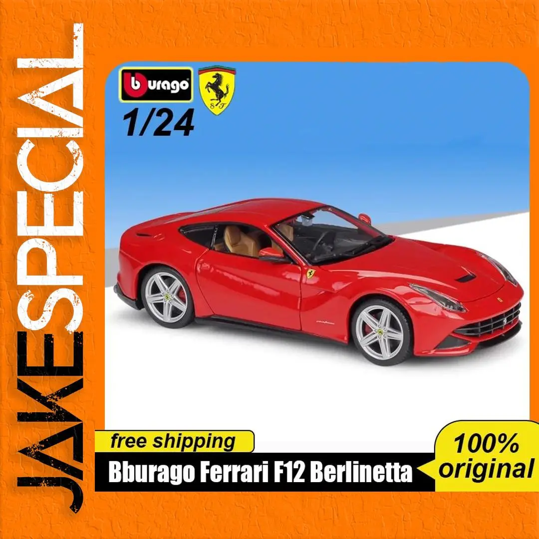 Bburago 1:24 Ferrari F12 Berlinetta Diecast Model 1 Bburago 1:24 Ferrari F12 Berlinetta Diecast Model