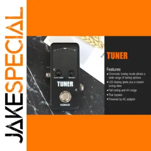 KOKKO Mini Tuner Pedal with LED Display