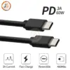 USB-C PD Fast Charging Data Cable 3A 0.5m-2m