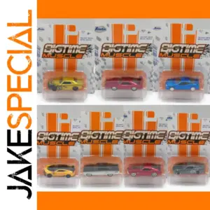 1:64 Scale Jada Iconic Car Models - 4 Pack