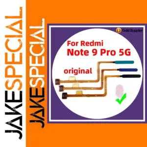 Original Touch ID Fingerprint Sensor for Xiaomi Redmi Note 9 Pro 5G