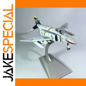 1:100 Scale F-4 Phantom Metal Model Aircraft