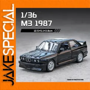 1987 BMW M3 1:36 Diecast Model Car