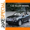 1:32 BMW X5 SUV Diecast Model in Black