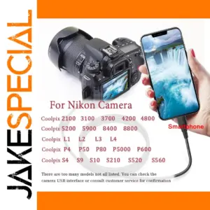 Type-C to MINI 8P OTG Cable for Nikon Cameras
