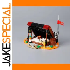 Medieval Scene Minifigure with Accessories