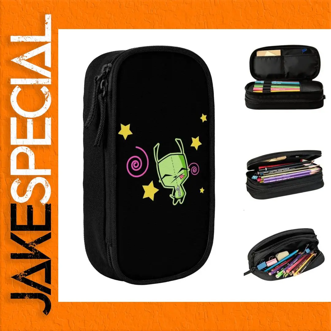 Cute Alien Pencil Case with Spacious Design 1 Cute Alien Pencil Case with Spacious Design