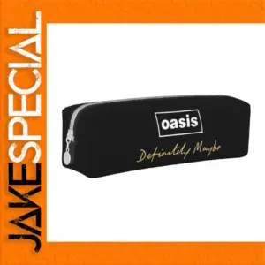 Oasis Leather Pencil Case in Black