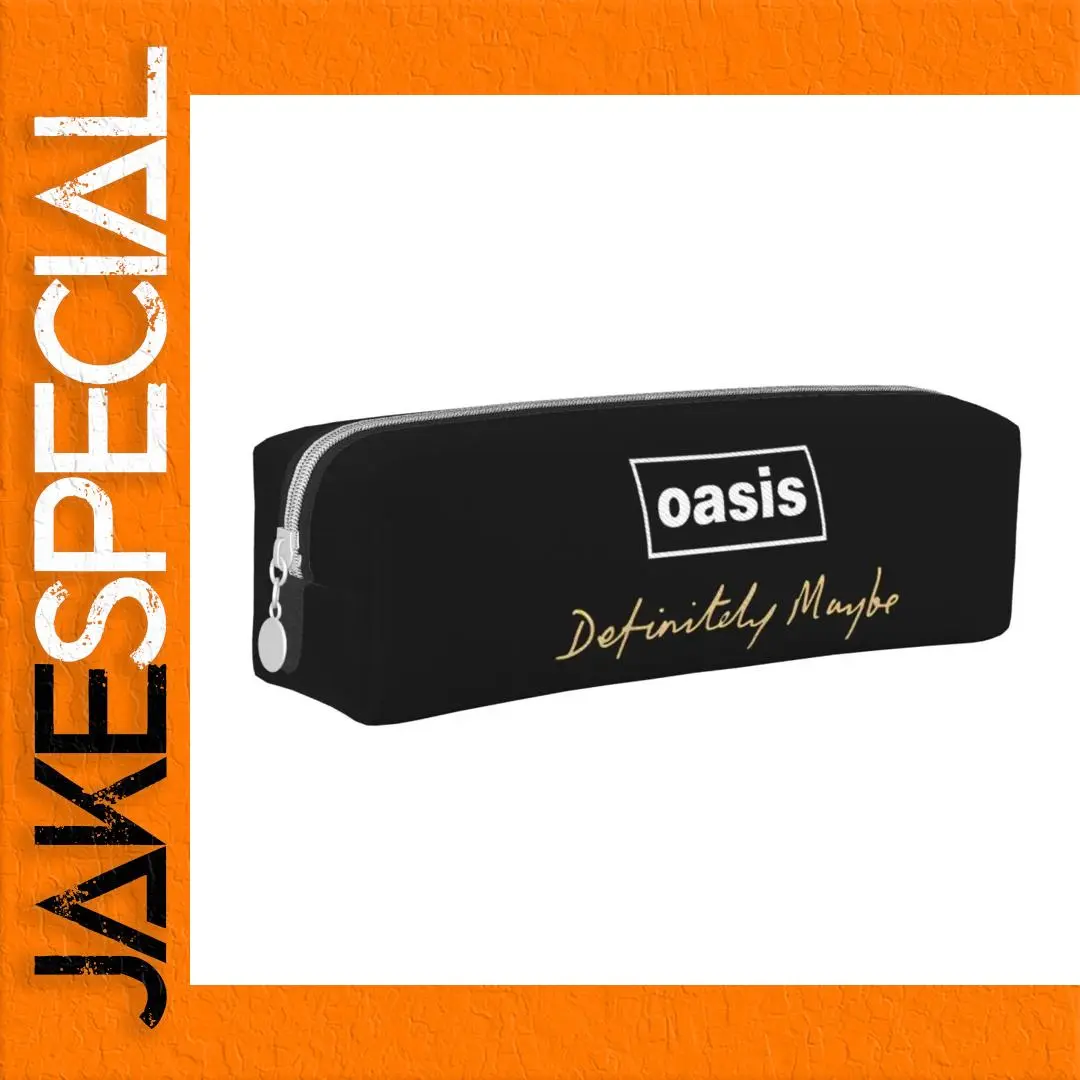 Oasis Leather Pencil Case in Black 1 Oasis Leather Pencil Case in Black