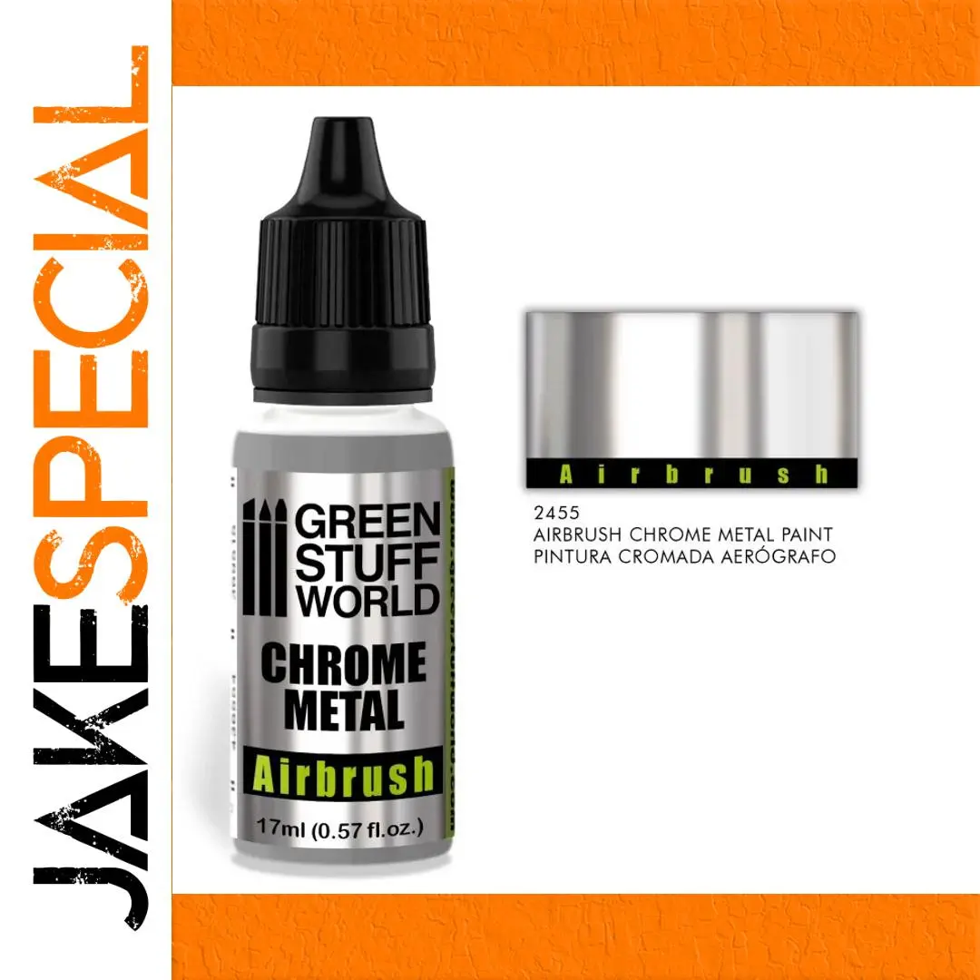 Chrome Metal Paint for Model Detailing 17ml 1 Chrome Metal Paint for Model Detailing 17ml