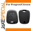 Peugeot Citroen Key Fob Shell Case 2 Buttons