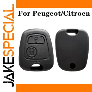 Peugeot Citroen Key Fob Shell Case 2 Buttons