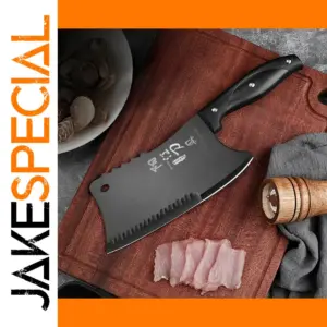 PLYS Black Stainless Steel Bone Knife