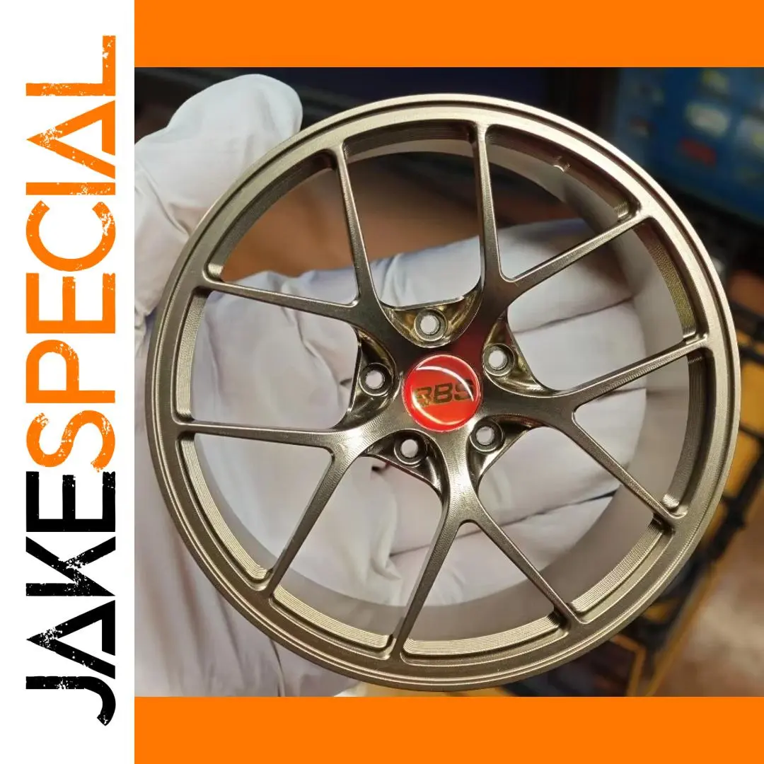 Bronze BBS Diecast Car Wheel Model 1:64 1 Bronze BBS Diecast Car Wheel Model 1:64