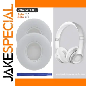 Beats Solo 2 and 3 Earpads in White