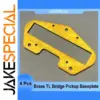 Brass Pickup Baseplates Set for TL Bridge Pickups