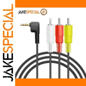 3.5mm to RCA Male AV Cable 1M
