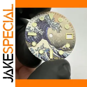 Kanagawa Wave 28.5mm Dial for NH35/36 Movement