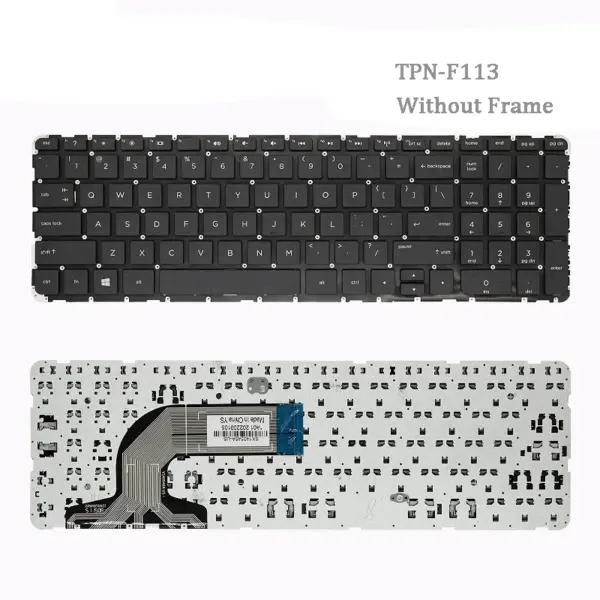 HP Laptop Replacement Keyboard TPN-Q118 Q121 Q130 - Image 3