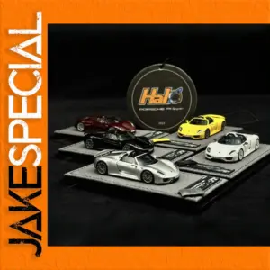 1:64 Scale Porsche 918 Spyder Miniature Models