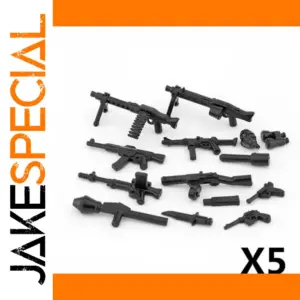 Military Toy Weapon Set for Building Figures