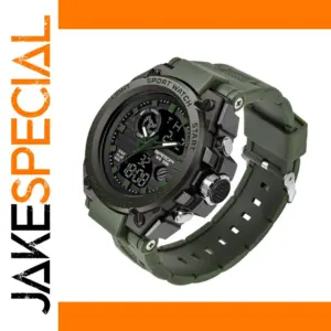 SANDA 739 Sports Military Watch in Green
