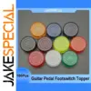 Colorful Plastic Footswitch Toppers Set of 100