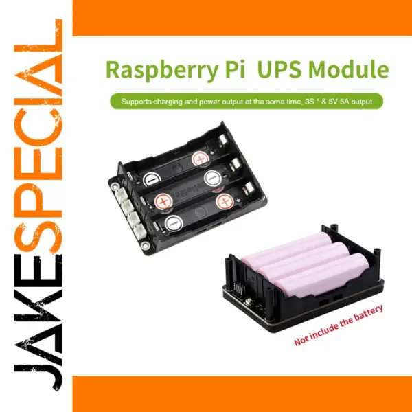Raspberry Pi UPS HAT for 5V Battery Support