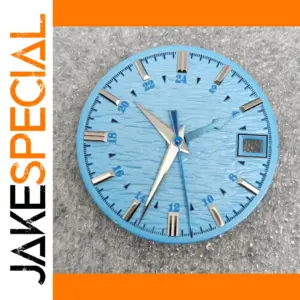 Seiko Diving Watch Dial 28.5mm Ripple Blue