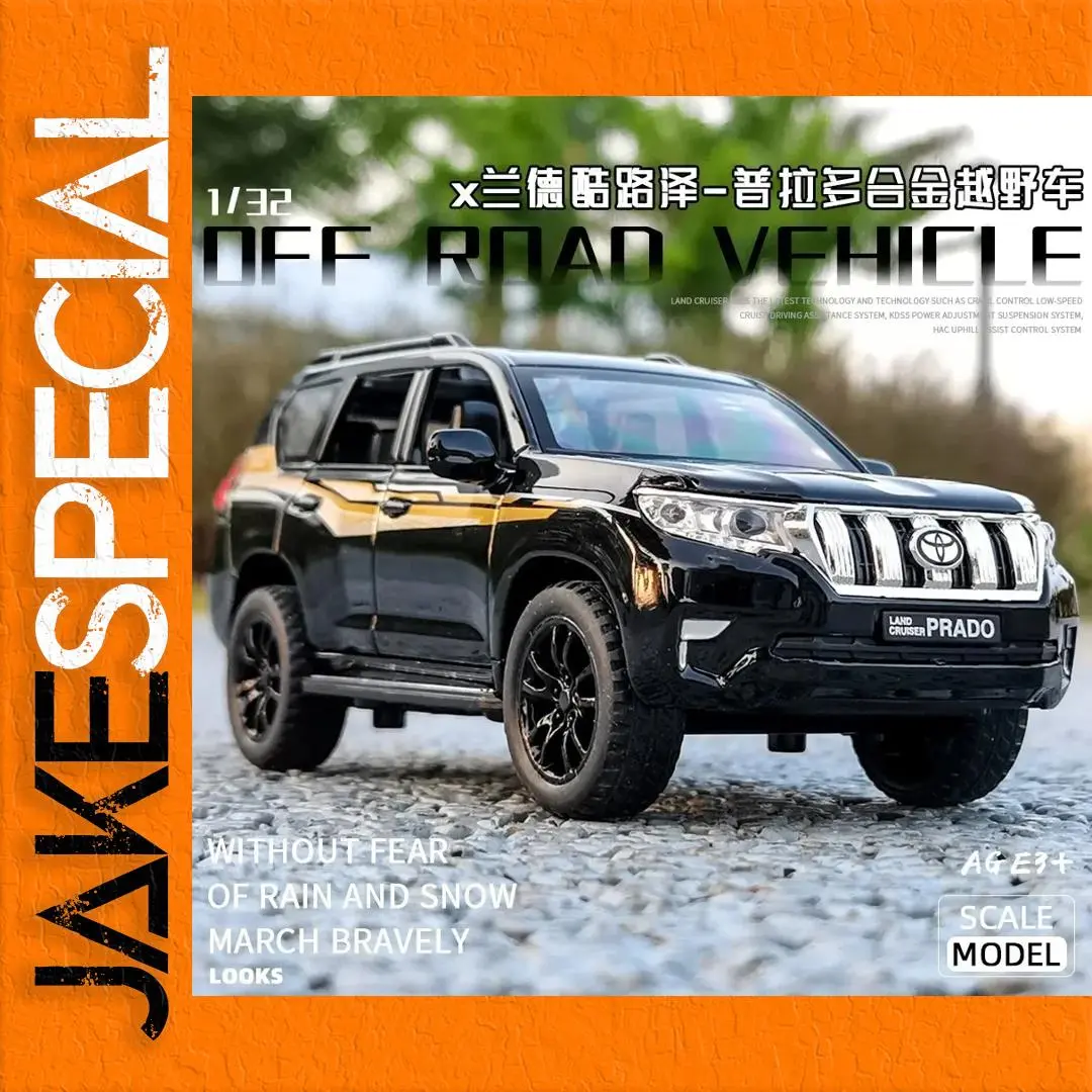 Toyota Prado SUV 1:32 Scale Diecast Model 1 Toyota Prado SUV 1:32 Scale Diecast Model