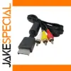 AV Cable for Sony PlayStation PS1, PS2, PS3