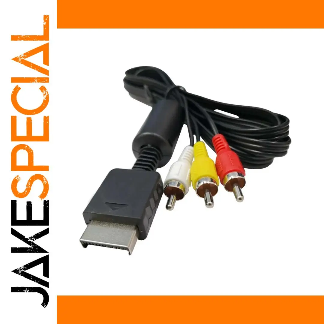 AV Cable for Sony PlayStation PS1, PS2, PS3 1 AV Cable for Sony PlayStation PS1, PS2, PS3