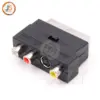 21Pin SCART to 3 RCA Female Adapter