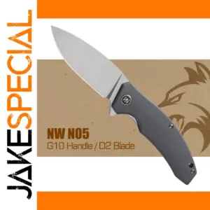 Nightwolf NWN05 Folding Knife D2 Steel G10