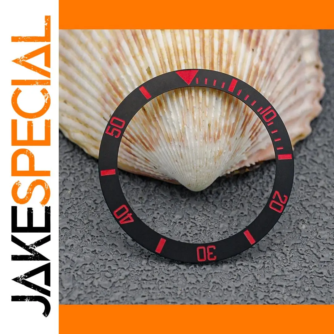 Diving Watch Ceramic Bezel Insert 38mm x 30.5mm 1 Diving Watch Ceramic Bezel Insert 38mm x 30.5mm