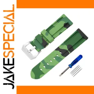 Silicone Watch Bands with Camouflage Pattern