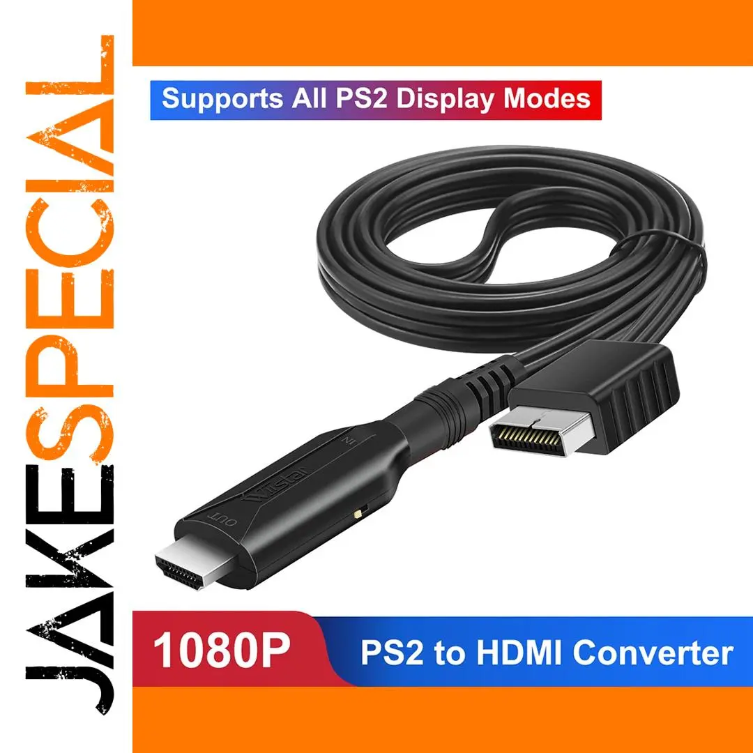 PS2 to HDMI Adapter Cable 1M 480i/480p/576i 1 PS2 to HDMI Adapter Cable 1M 480i/480p/576i