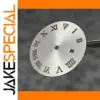 24.2MM Silver Watch Dial for NH05/NH06 Movements