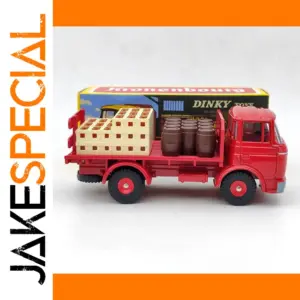 Berliet GAK Diecast Truck Red Model 588
