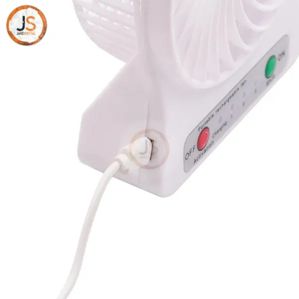 Mini Portable Handheld Fan with LED Light - Image 6