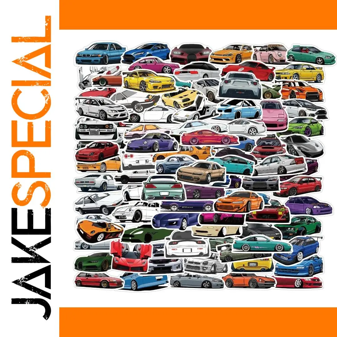 100 Car-Themed Stickers for Personalization 1 100 Car-Themed Stickers for Personalization